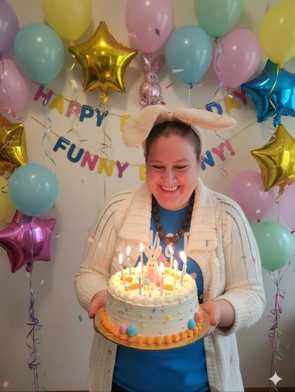 Happy Birthday Fuzzy - Unlisted Item in Show - Picture 2 of 16